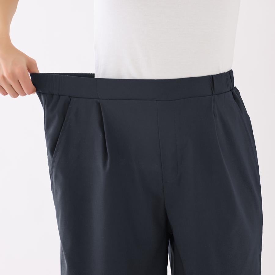 Tuche グンゼ ワイドパンツ レディース きれいめ タックワイド 40代 50