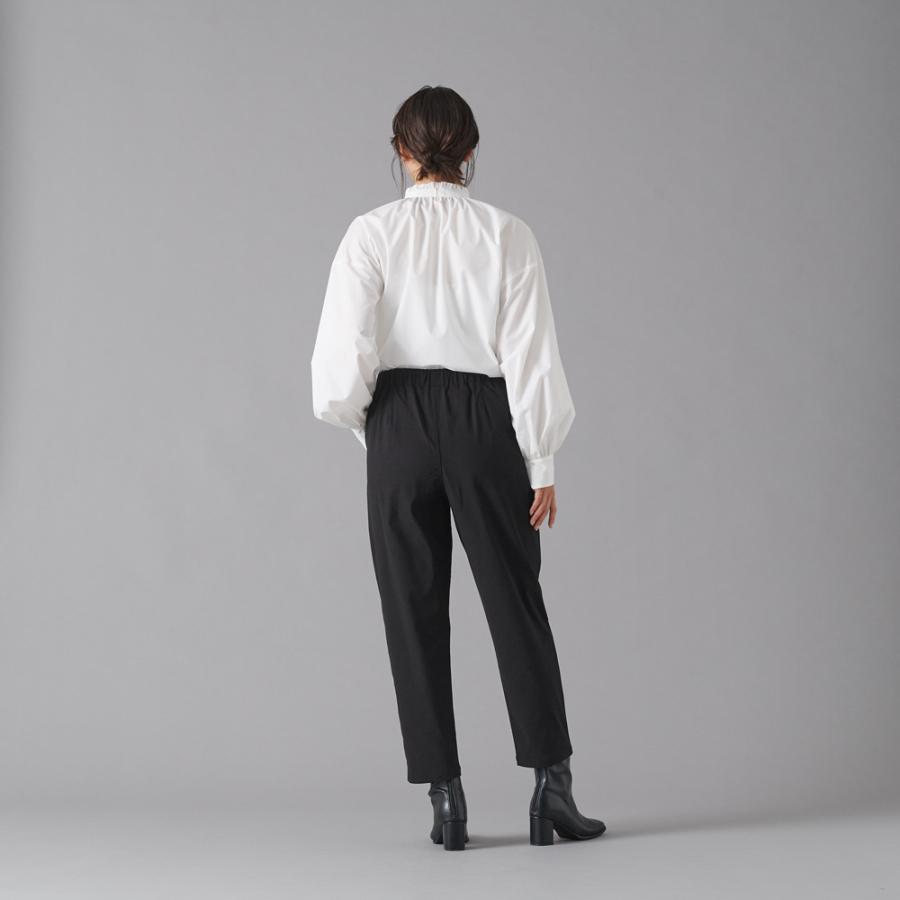 Tuche グンゼ レーヨン混 テーパードパンツ ボトムス レディース