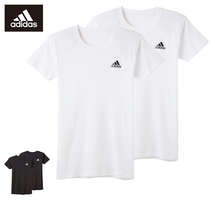 アウトレット アディダス Ｔシャツ 男の子 ボーイズ キッズ 子供 年間 丸首 ドライ 速乾 綿混 抗菌 adidas グンゼ AP13702 150｜gunze