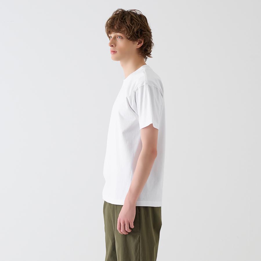 BODY WILD グンゼ GUNZE ボディワイルド 綿100% Tシャツ ヘビーウェイト メンズ コットン 厚地 天竺 丸首 半袖 ...