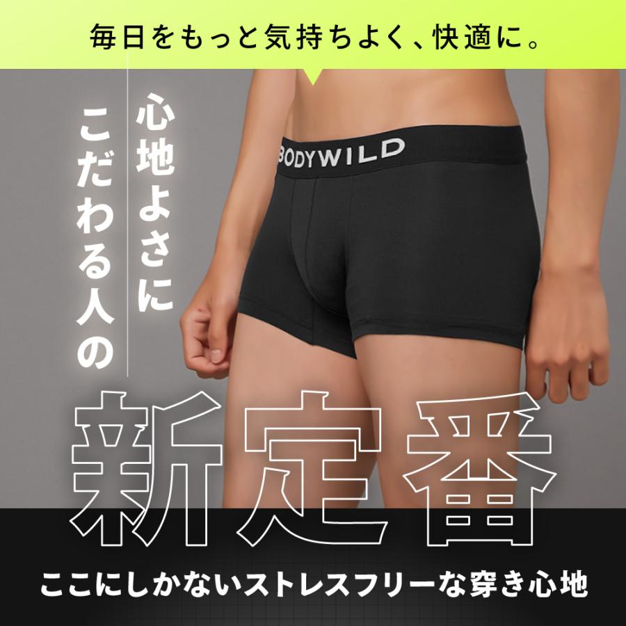 パンツサイズ2️⃣ BODY WILD（ボディワイルド） グンゼ ボクサーパンツ メンズ 男性下着