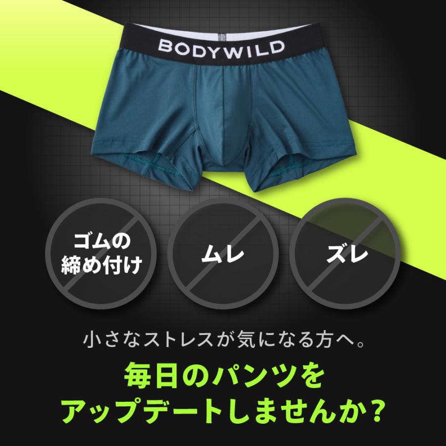 BODY WILD（ボディワイルド） グンゼ ボクサーパンツ メンズ 男性下着