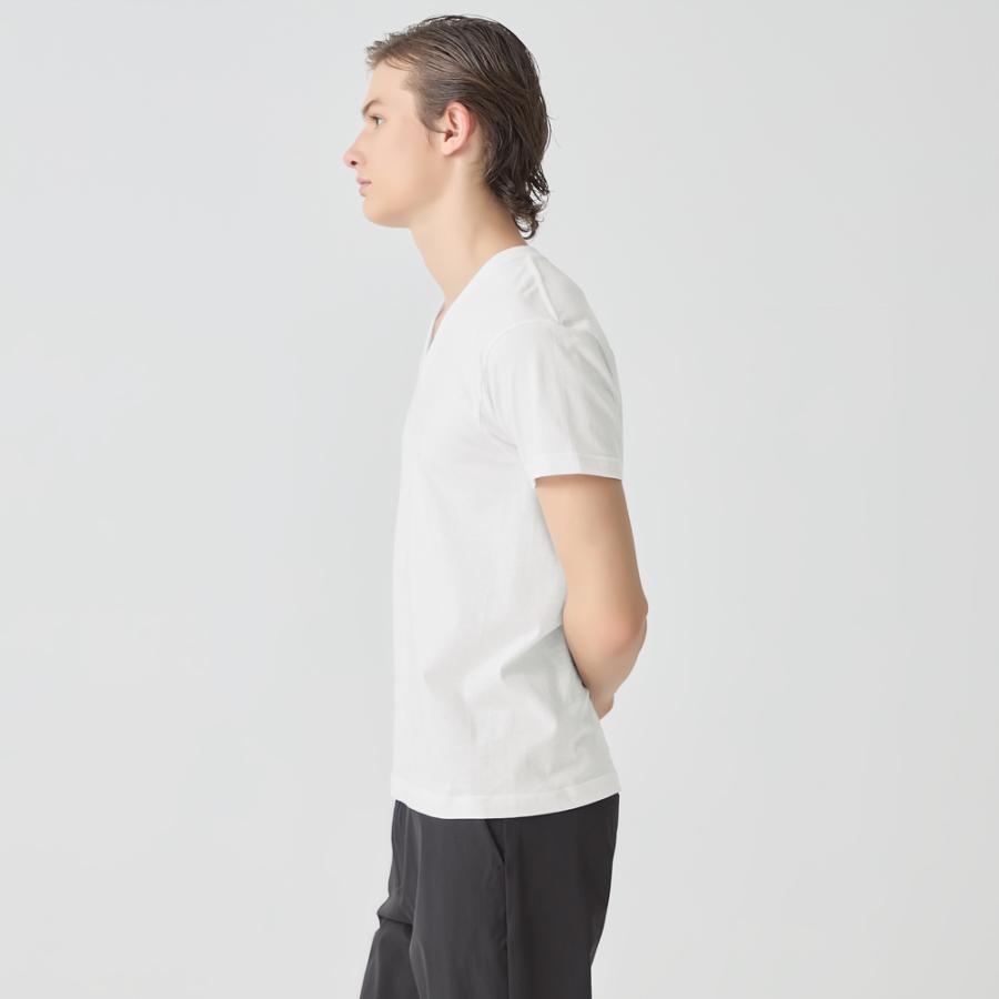 BODY WILD（ボディワイルド） グンゼ Tシャツ メンズ 半袖 綿100% V