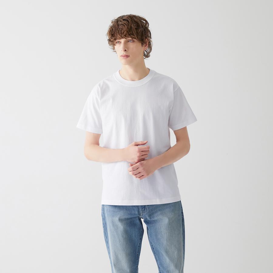 BODY WILD（ボディワイルド） グンゼ Tシャツ メンズ ヘビーウェイト 通年 綿100 コットン 厚地 天竺 丸首 シンプル ...
