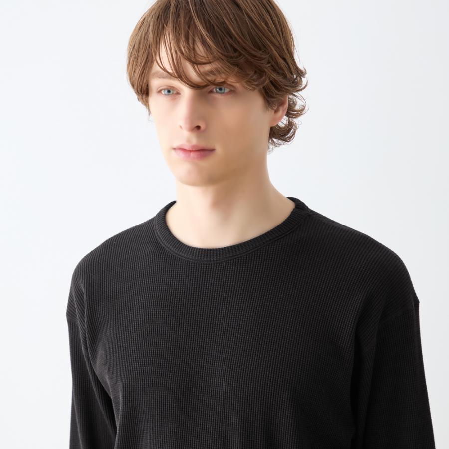 BODY WILD（ボディワイルド） グンゼ GUNZE 長袖 Tシャツ ワッフル