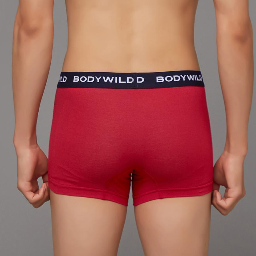BODY WILD（ボディワイルド） グンゼ ボクサーパンツ メンズ 綿混 前