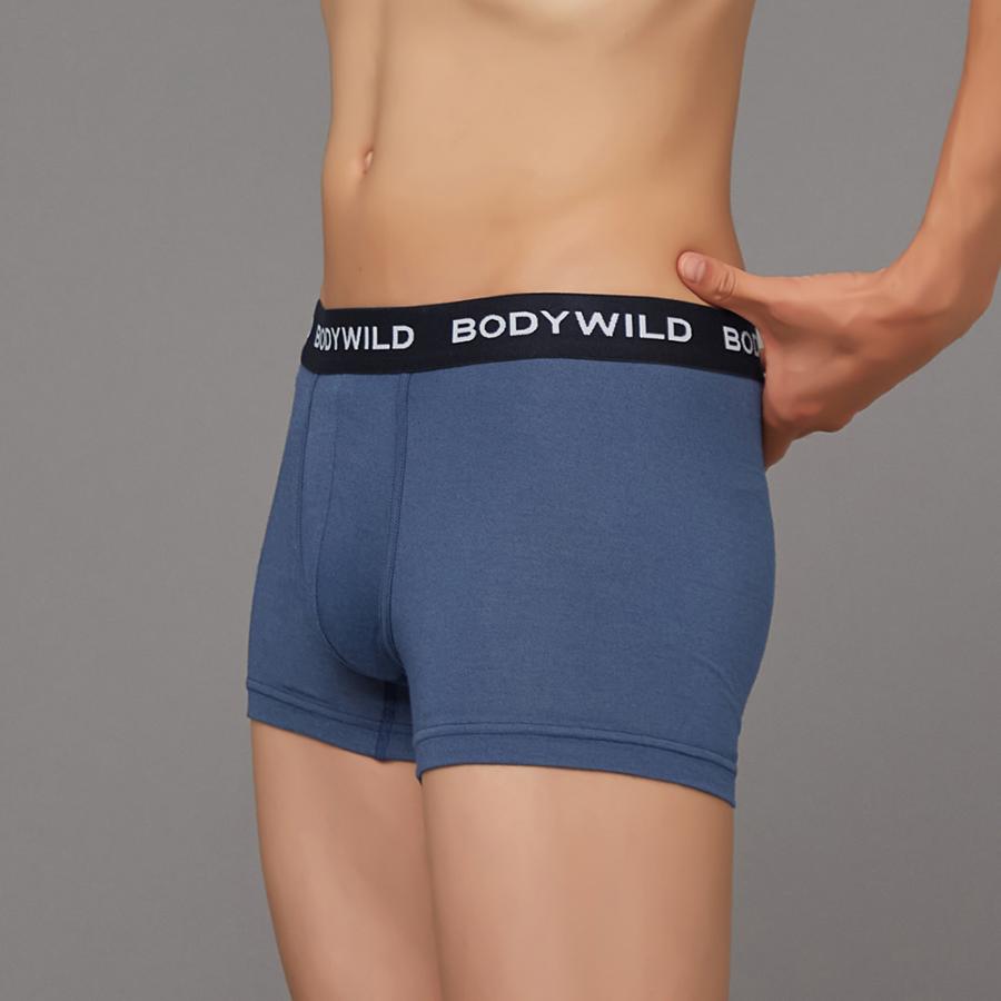 BODY WILD（ボディワイルド） グンゼ ボクサーパンツ メンズ 綿混 前