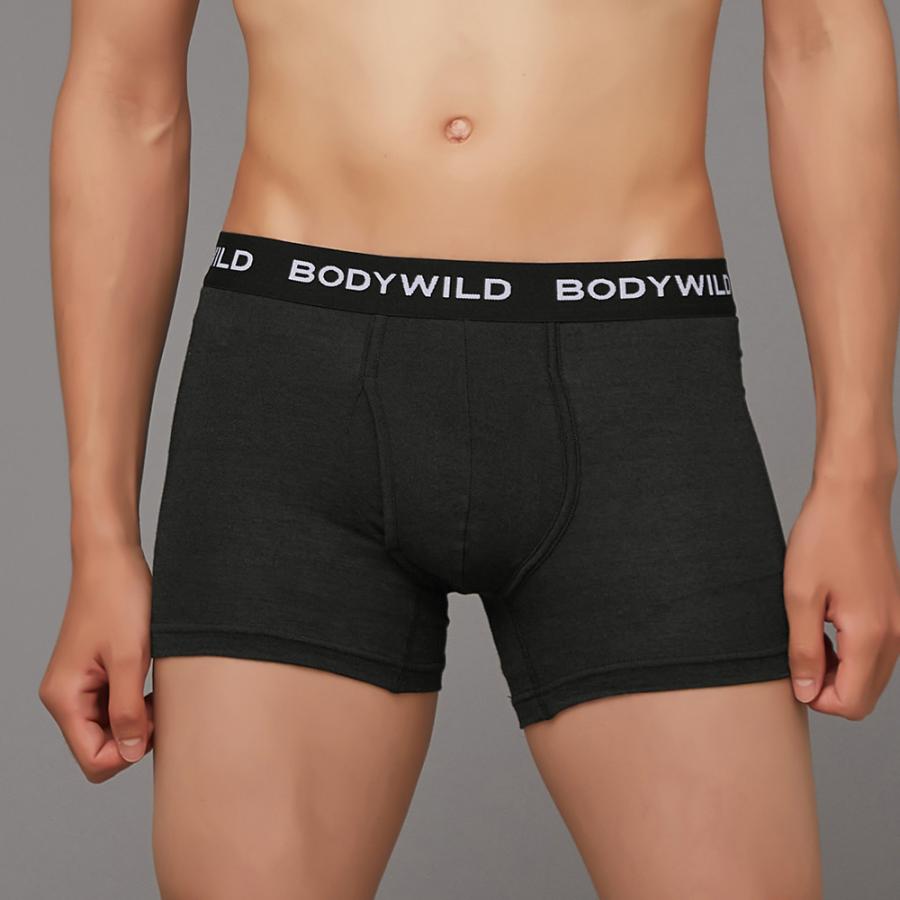BODY WILD（ボディワイルド） グンゼ ボクサーパンツ メンズ 3枚セット