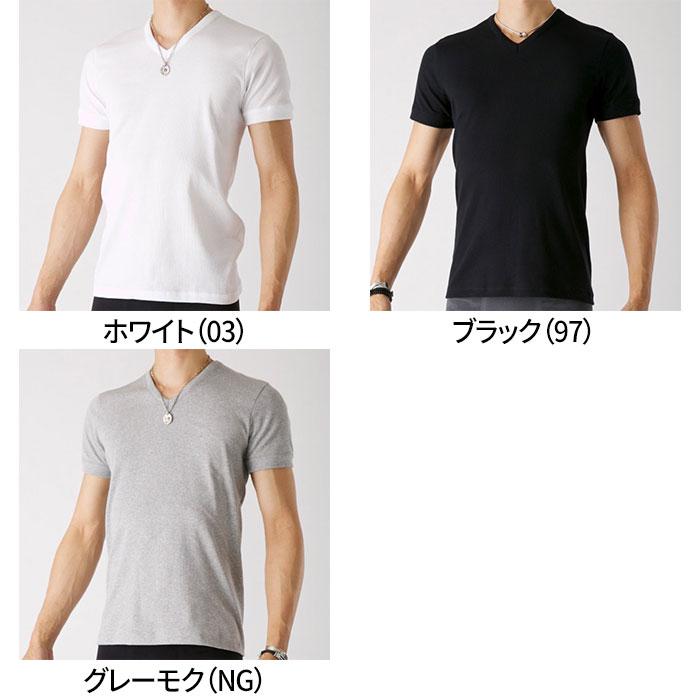 V半袖Tシャツ gunze_31bw5913z