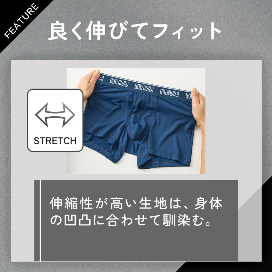 BODY WILD（ボディワイルド） グンゼ ボクサーパンツ メンズ 春夏 接触