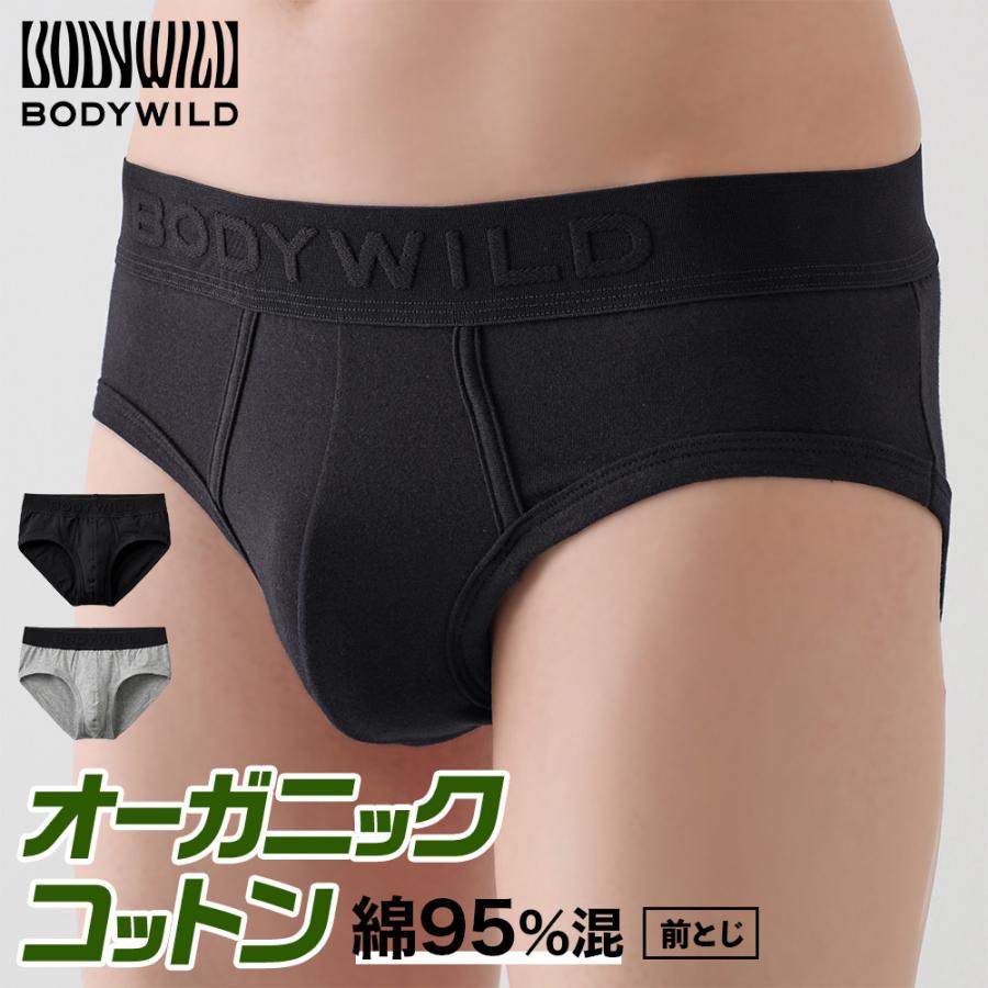 BODY WILD（ボディワイルド） グンゼ ブリーフ メンズ 綿 綿混