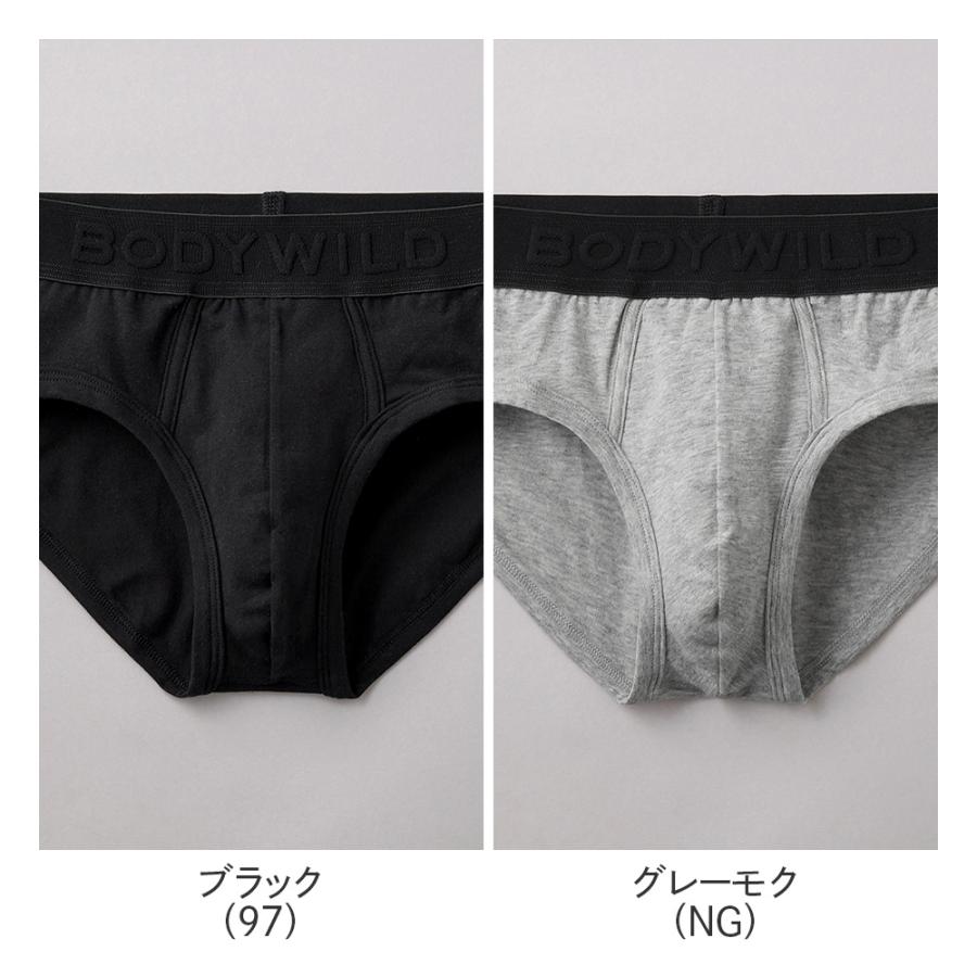 BODY WILD（ボディワイルド） グンゼ ブリーフ メンズ 綿 綿混 オーガニックコットン やわらか ストレッチ アンダーウェア パンツ ...