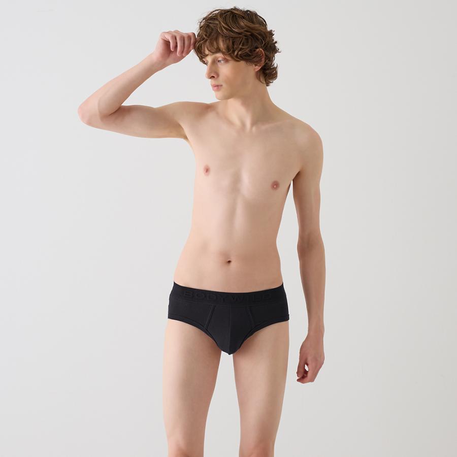 BODY WILD（ボディワイルド） グンゼ ブリーフ メンズ 綿 綿混 オーガニックコットン やわらか ストレッチ アンダーウェア パンツ ...