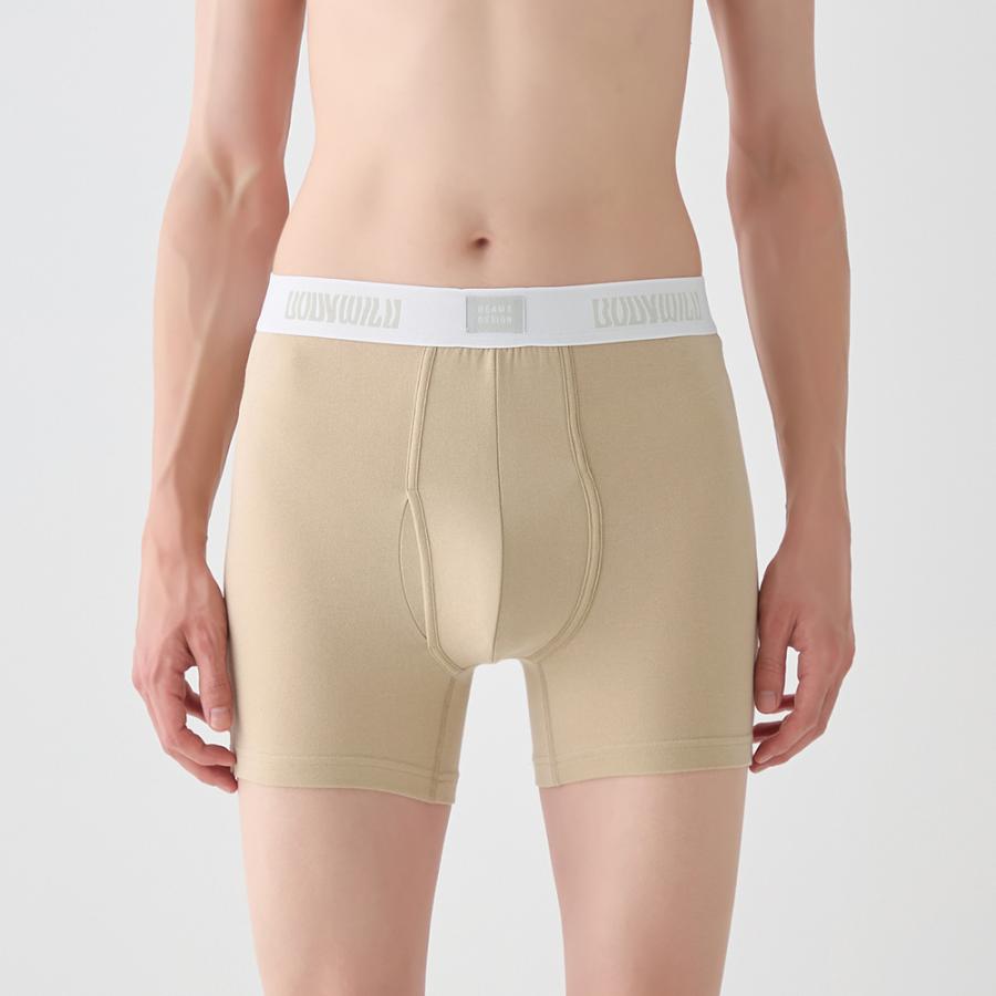 BODY WILD（ボディワイルド） 【BODY WILD by BEAMS DESIGN】グンゼ ボクサーパンツ 前開き コットン メンズ ...
