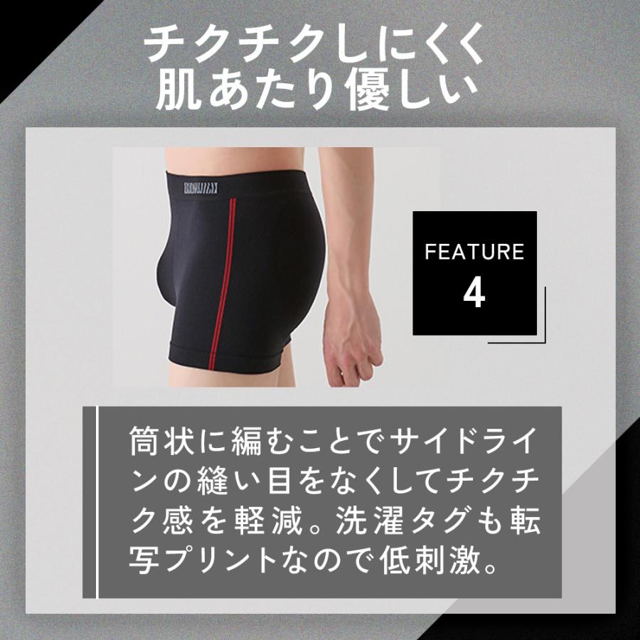 BODY WILD（ボディワイルド） グンゼ ボクサーパンツ メンズ 立体成型