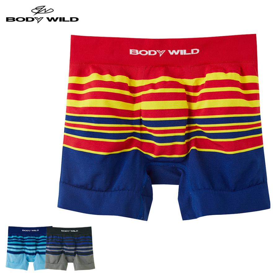 グンゼ ボクサーパンツ メンズ ボディワイルド 前閉じ ストレッチ素材 ソフトなフィット感 男性 紳士 Body Wild Gunze Bws955j M L
