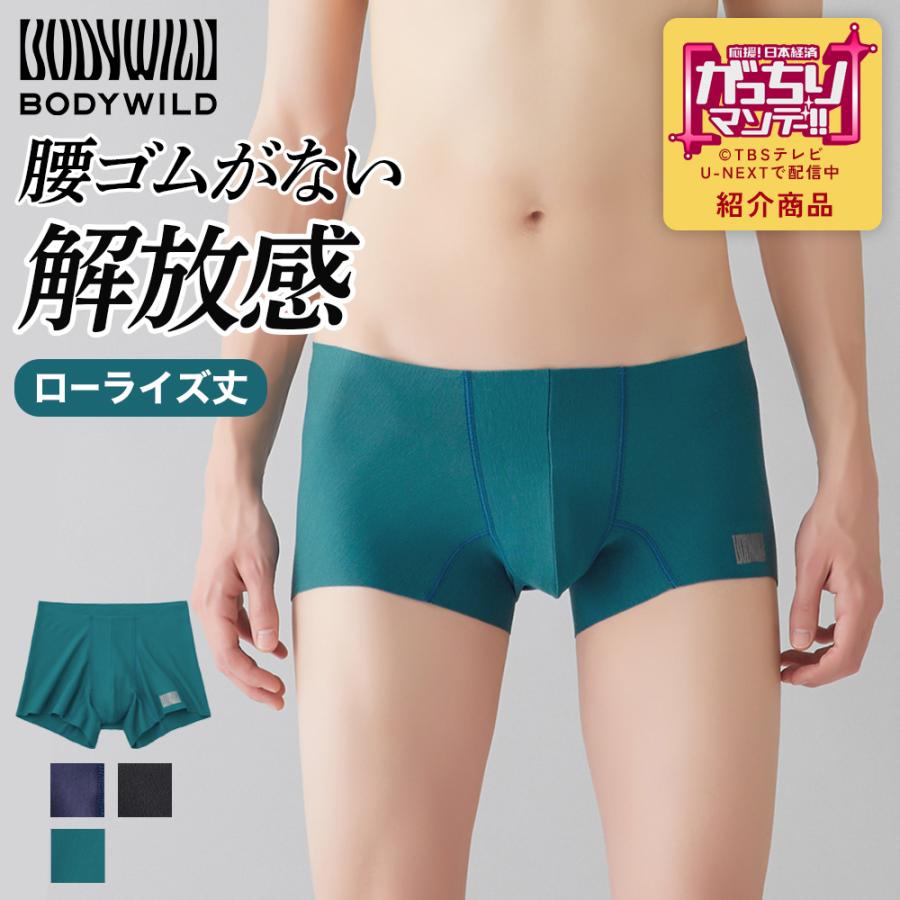 グンゼ GUNZE ボディワイルド BODYWILD ボクサーパンツ メンズ ローライズ シームレス パンツ 下着 男性 AIRZ エアーズ  BWY902A : 31bwy902a : グンゼ公式ヤフー店 - 通販 - Yahoo!ショッピング