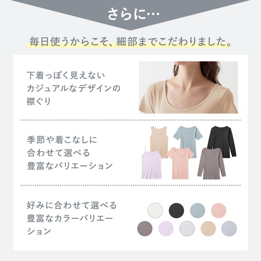 GUNZE（グンゼ） まとめ買い割引 theGUNZE 半袖 インナー レディース 3