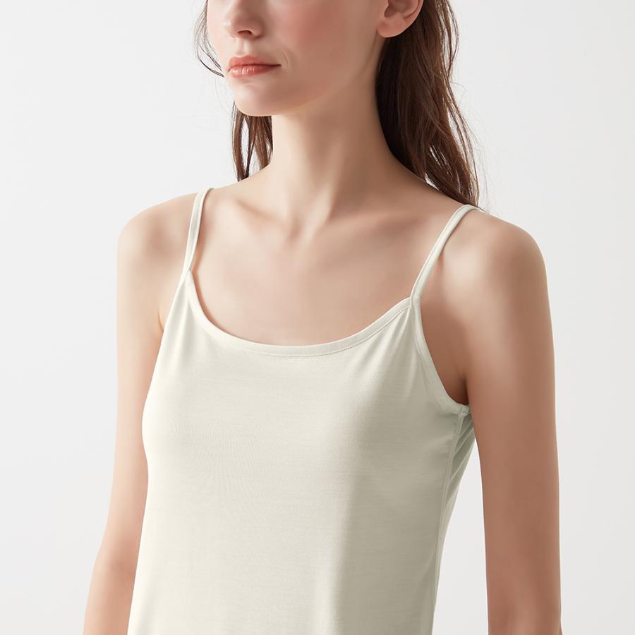 新品タグ付き　unused 今期　シルク キャミソール　レディース GUNZE（グンゼ） theGUNZE 直営店限定 シルク100% キャミソール