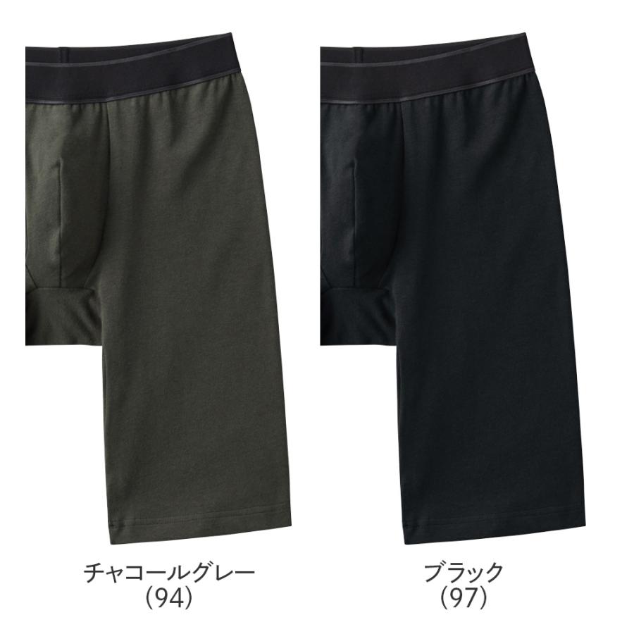GUNZE（グンゼ） ボクサーパンツ ロング 前開き あったか 日本製 冬