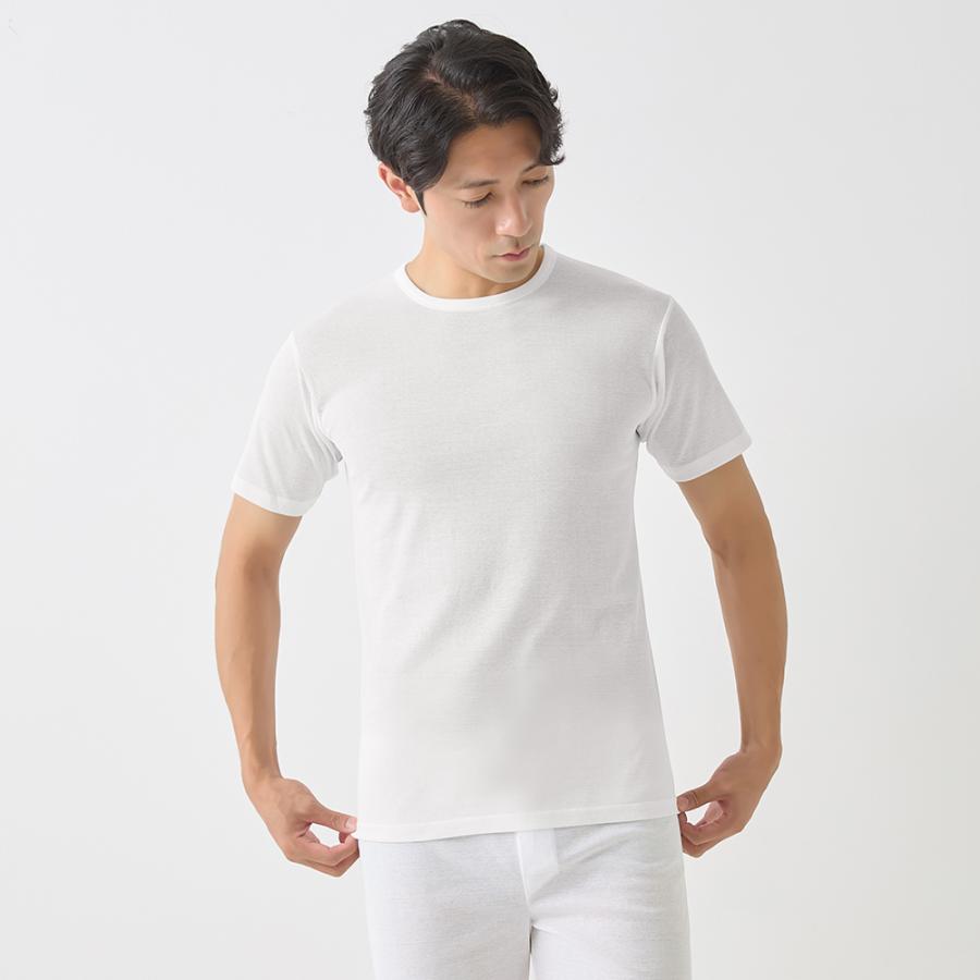 GUNZE（グンゼ） Tシャツ メンズ 日本製 綿100% クルーネック 春夏