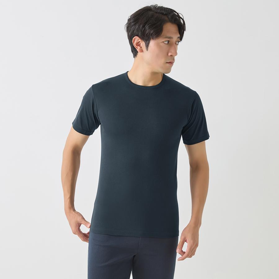 GUNZE（グンゼ） Tシャツ メンズ 日本製 綿100% クルーネック 春夏