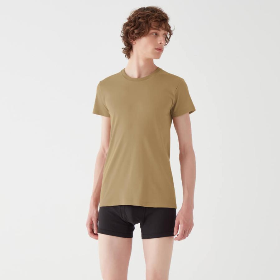 GUNZE グンゼ theGUNZE 直営店限定 綿100% クルーネックTシャツ