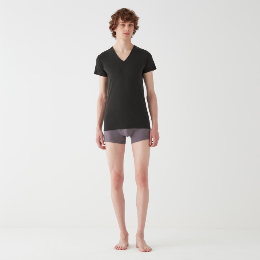 GUNZE（グンゼ） theGUNZE 直営店限定 綿100% V首 Tシャツ メンズ