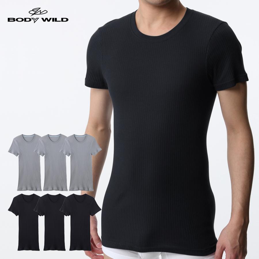 福袋 22 ボディワイルド インナー 肌着 メンズ 丸首 3枚セット 下着 中身が見える福袋 Gunze グンゼ Body Wild プレミアムライン Fk22bw7 M Ll グンゼpaypayモール店 通販 Paypayモール