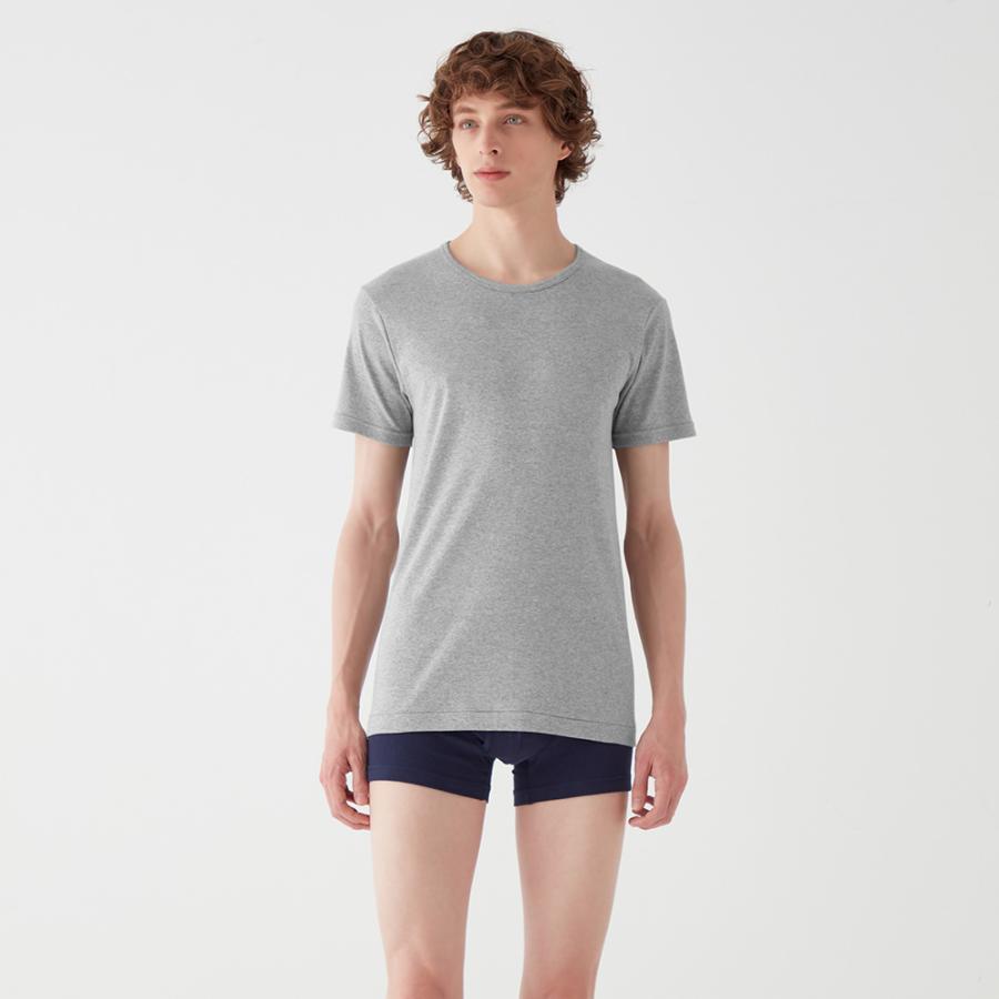 PERSONSOUL Vague Top ネットガーゼ半透明インナーTシャツ PERSONSOUL Vague Top ネットガーゼ半透明インナーTシャツ | ヤマダ