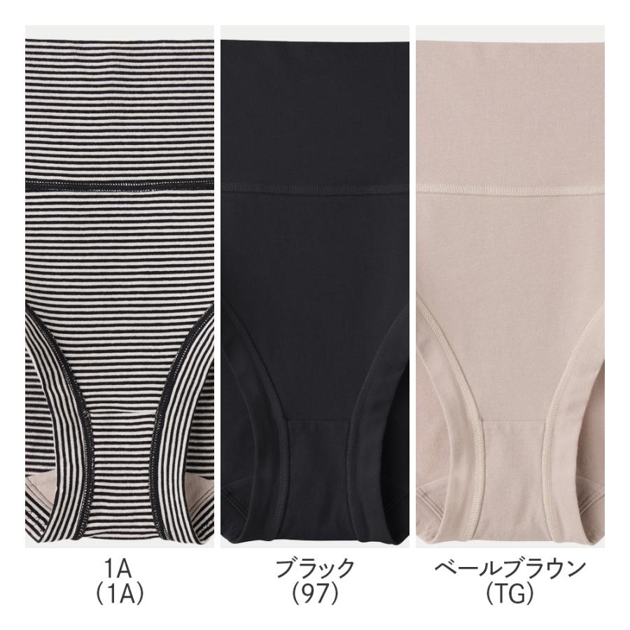 GUNZE（グンゼ） ハイウエストショーツ レディース 綿混 ストレッチ