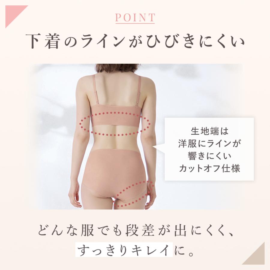 KIREILABO グンゼ キレイラボ ハーフトップブラ ブラジャー レディース