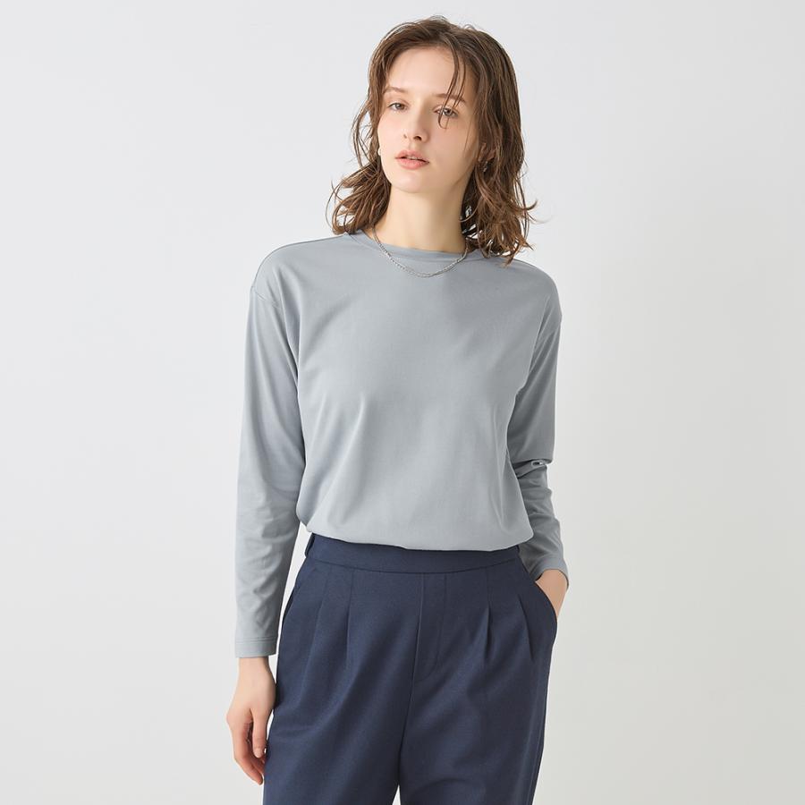 KIREILABO グンゼ キレイラボ 長袖 Tシャツ レディース オーガニック
