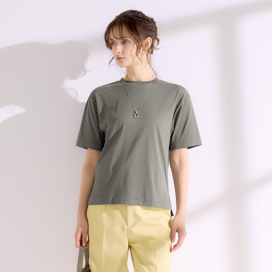KIREILABO グンゼ キレイラボ 5分袖 Tシャツ レディース オーガニック