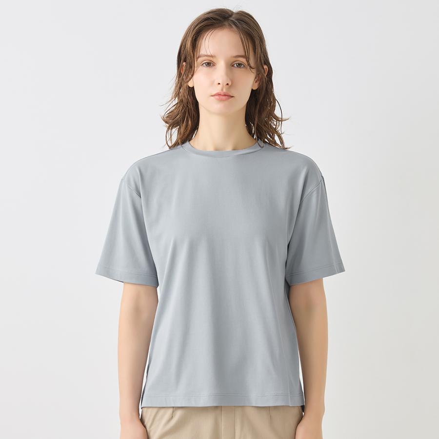 KIREILABO グンゼ キレイラボ 5分袖 Tシャツ レディース オーガニック