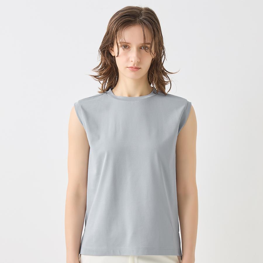 KIREILABO グンゼ キレイラボ ノースリーブ Tシャツ レディース