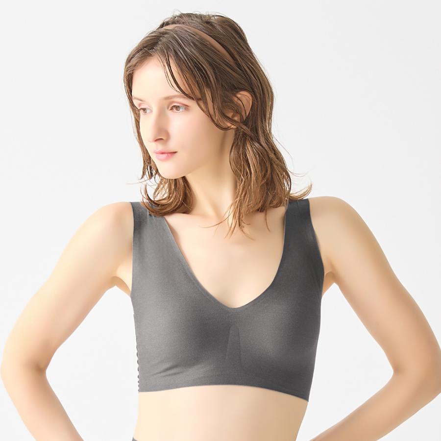 KIREILABO グンゼ ブラジャー 脇高 ノンワイヤー レディース 脇肉