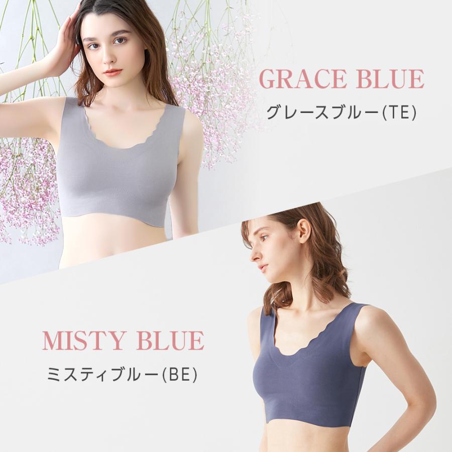 グンゼ キレイラボ ハーフトップブラ 下着女性 レディース 綿 縫い目なし チクチクしにくい 締め付けにくい ひびきにくい KL2055N | KIREILABO | 21