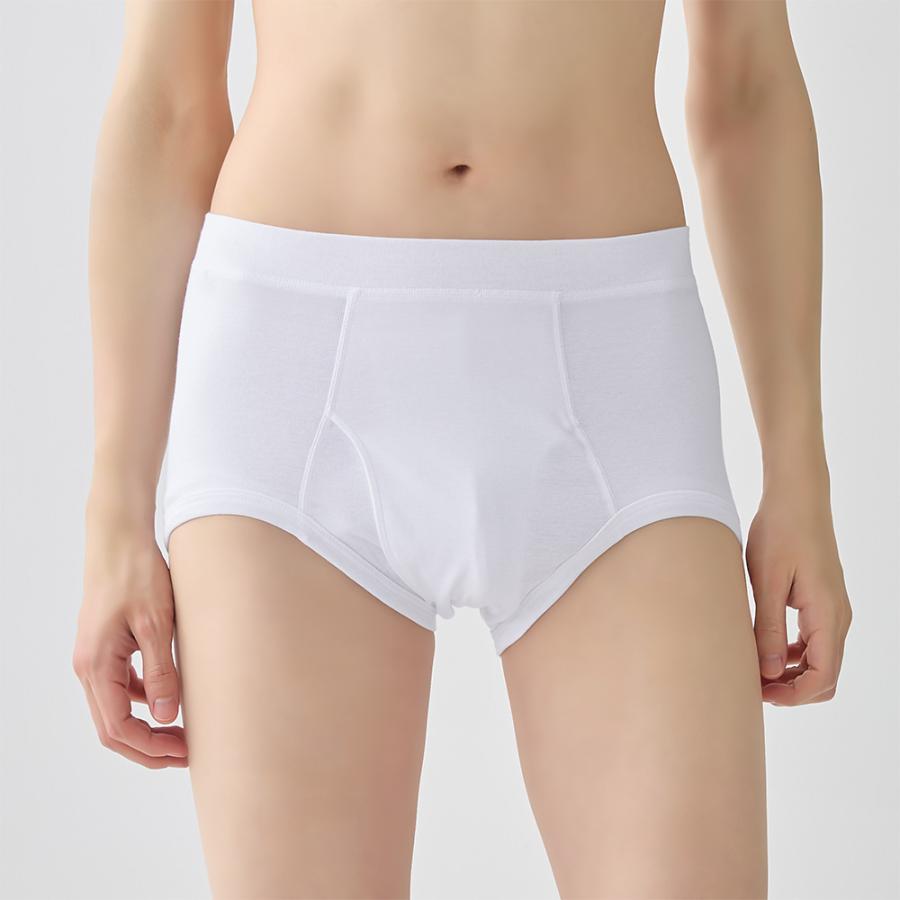 快適工房 グンゼ メンズ スパン ブリーフ 前開き 綿100% 男性用 パンツ