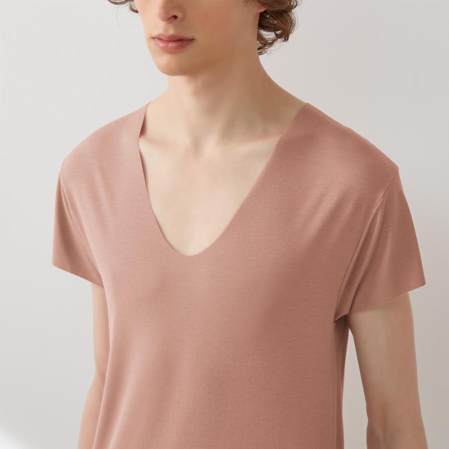 GUNZE（グンゼ） 半袖インナーシャツ メンズ インナー 通年 Uネック T