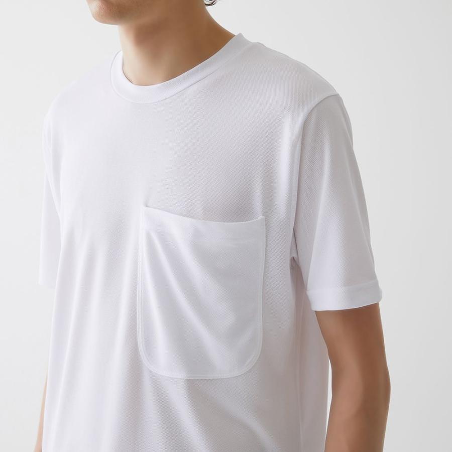COOLMAGIC グンゼ Tシャツ メッシュ コンパクト 折り畳める メンズ 春