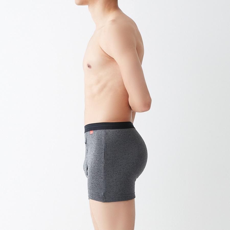 HOTMAGIC グンゼ ボクサーパンツ 前開き 裏起毛 男性肌着 メンズ
