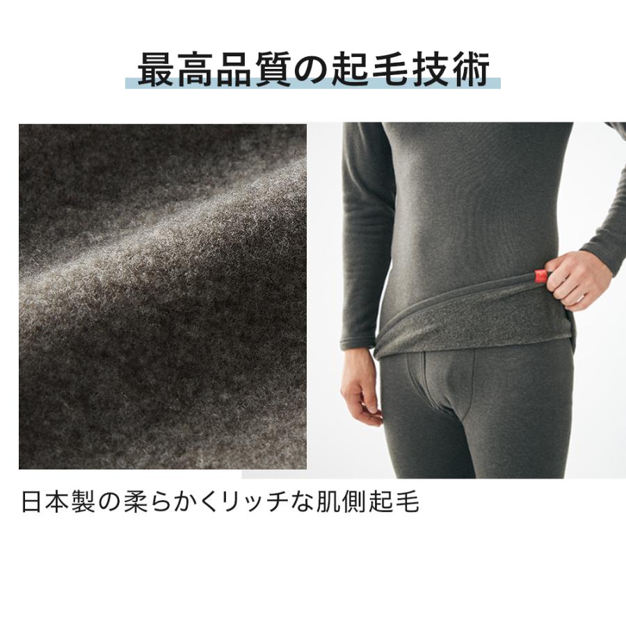 HOTMAGIC グンゼ 肌着 長袖 丸首 インナー メンズ 冬 暖かい あったか