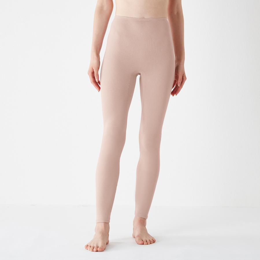 【未使用】温活! ちゃび 限定 あったかレギンス M ピンク ① HOTMAGIC グンゼ レギンス 秋冬 婦人 綿100％ スパッツ 軽量