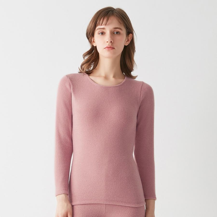 HOTMAGIC グンゼ 長袖 秋冬 婦人 毛布 両面起毛 ウール あたたかい