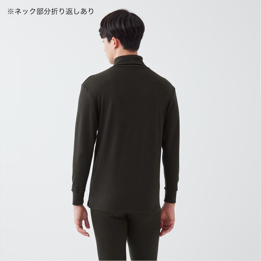 GUNZE（グンゼ） ファイヤーアセドロン 長袖 タートルネック 裏起毛
