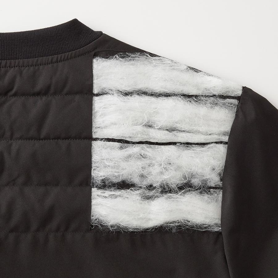 HOTMAGIC グンゼ 中綿入り インナーシャツ メンズ 秋冬 防寒 フェイク