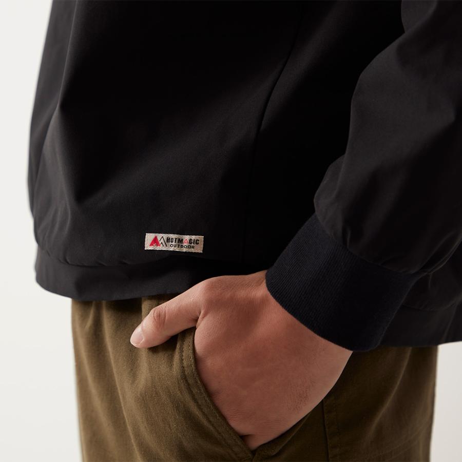 HOTMAGIC グンゼ 中綿入り インナーシャツ メンズ 秋冬 防寒 フェイク