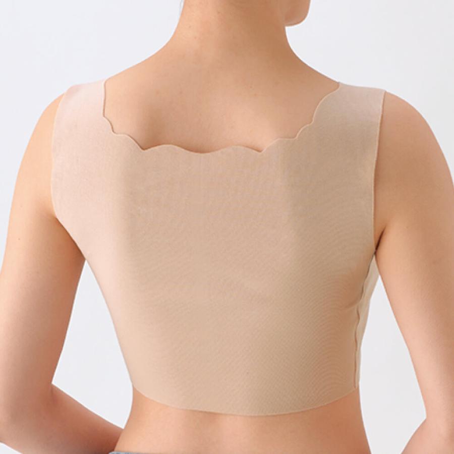 グンゼ GUNZE メディキュア MediCure 前開きブラ ハーフトップ 入院 術後 介護肌着 前あき ブラジャー 下着 ノンワイヤー 切りっぱなし 低刺激 NP1055 M〜LL | GUNZE | 14