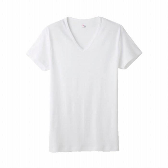 まとめ買い割引 グンゼ GUNZE YG 綿100% 半袖 インナーシャツ 5枚組 メンズ 肌着 V首 Tシャツ SETM082｜gunze｜03